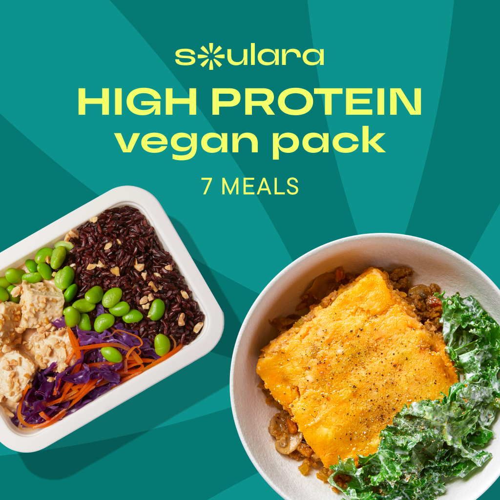 High Protein Vegan Pack (7 Meals)
