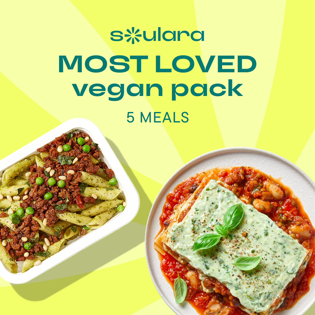 Most Loved Vegan Pack (5 Meals)