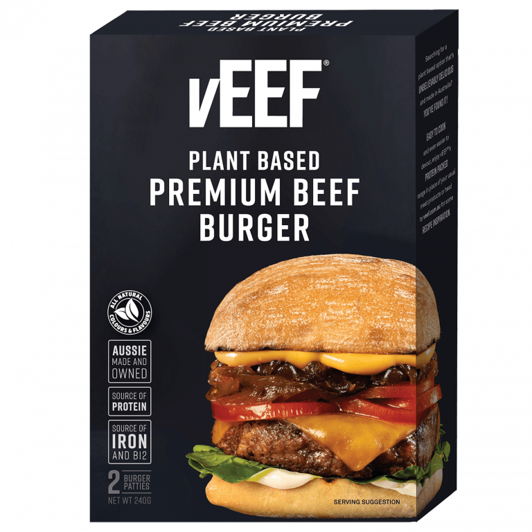 vEEF® Plant Based Premium Beef Burger