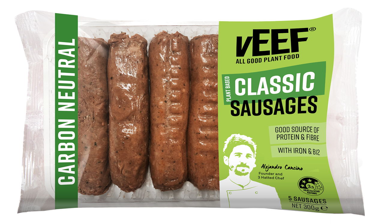 vEEF® Plant Based Classic Sausages