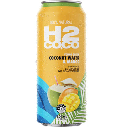 H2coco Coconut Water with Mango 500ml