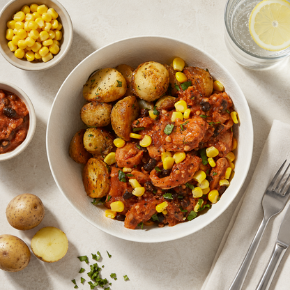 BBQ Black Bean Casserole