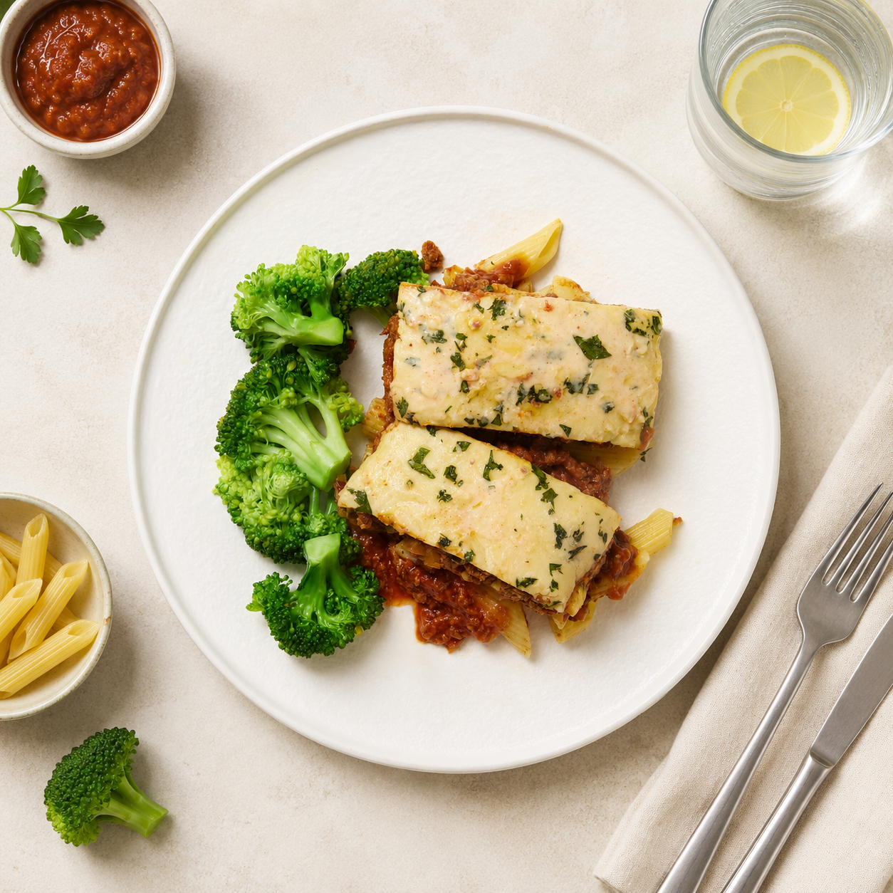 Greek-Style Pasta Bake