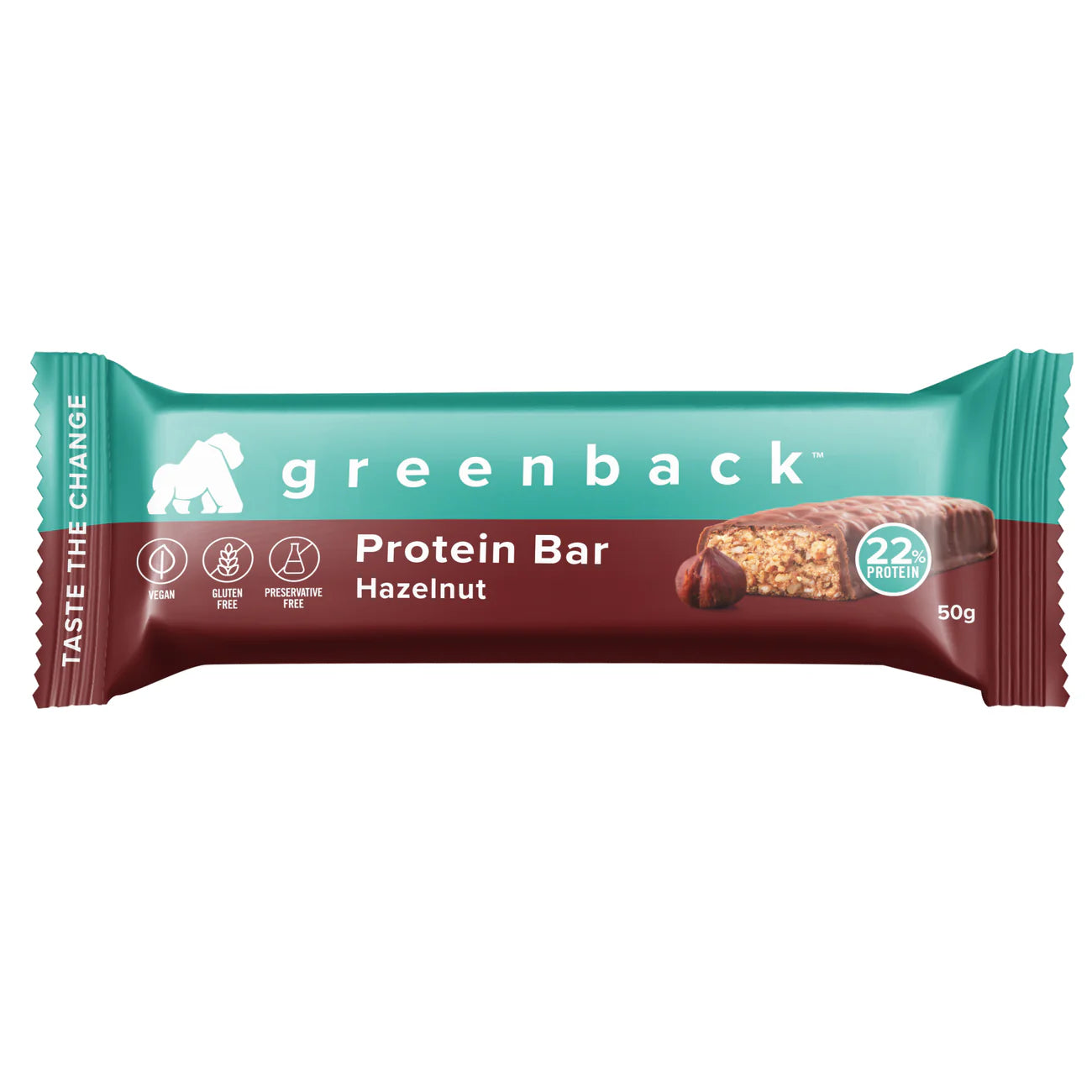Plant-Based Hazelnut Protein Bar