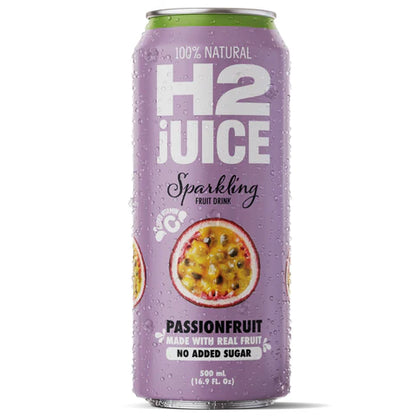 H2juice Sparkling Passionfruit 500ml
