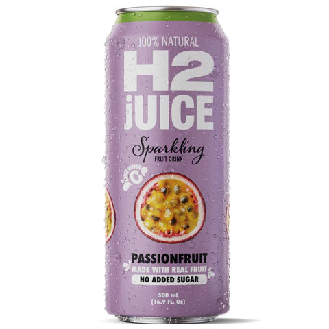 H2juice Sparkling Passionfruit 500ml