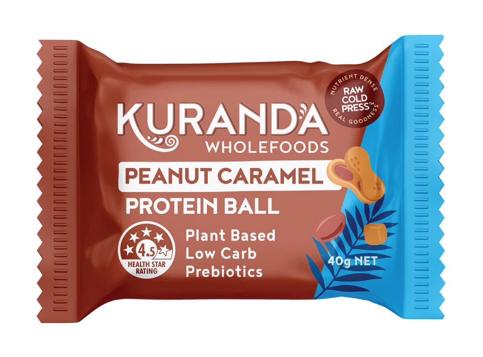 Peanut Caramel Protein Ball