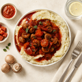 Mushroom Bourguignon & Garlic Mash