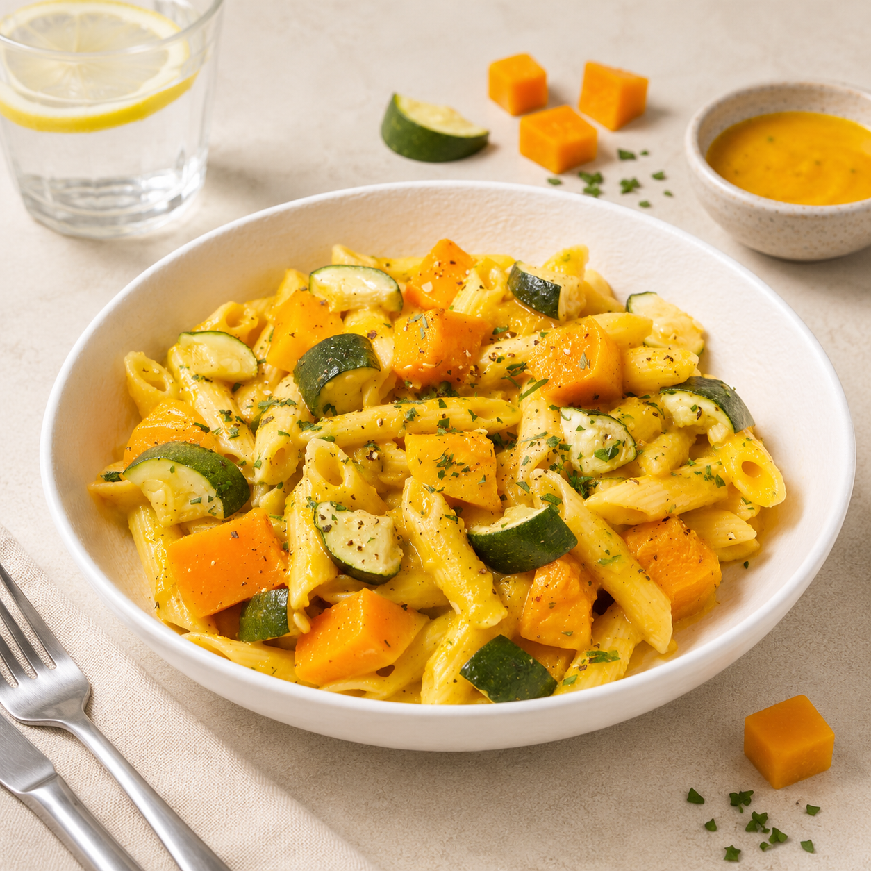 Roasted Pump'kin Penne