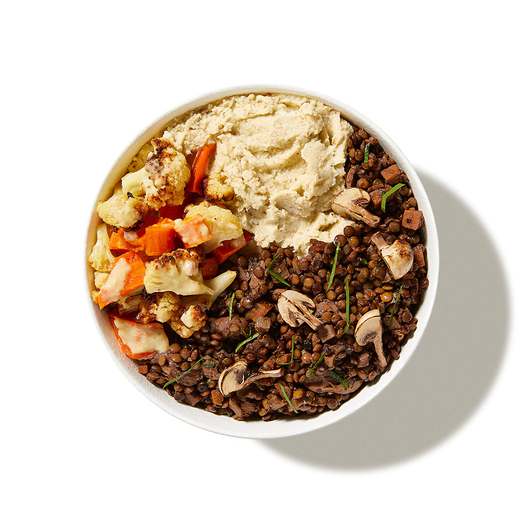 French-Style Lentil Bowl