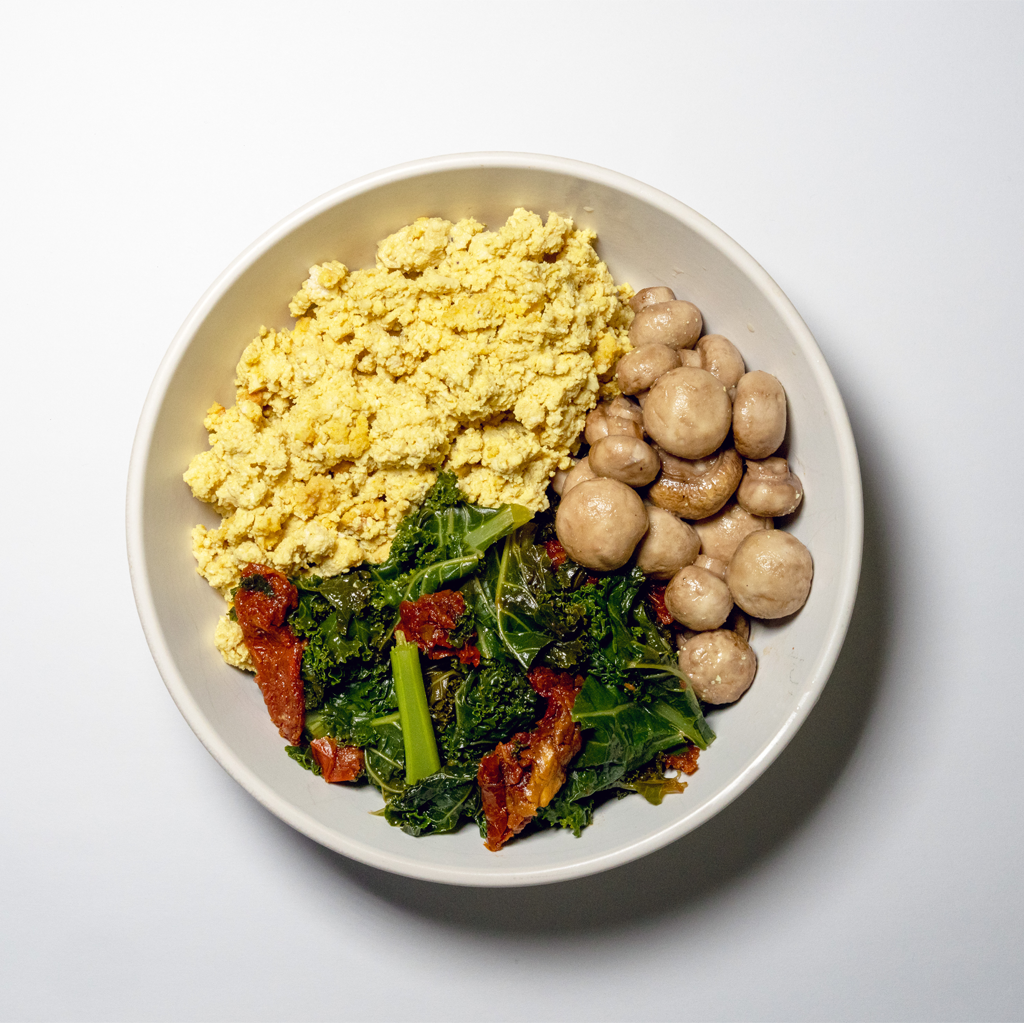 Scrambled Tofu & Mushroom