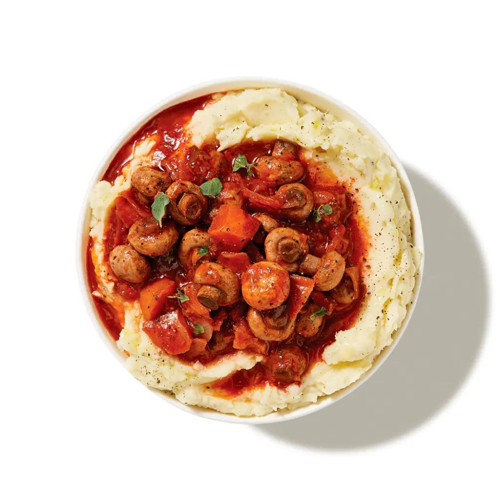 Mushroom Bourguignon & Garlic Mash
