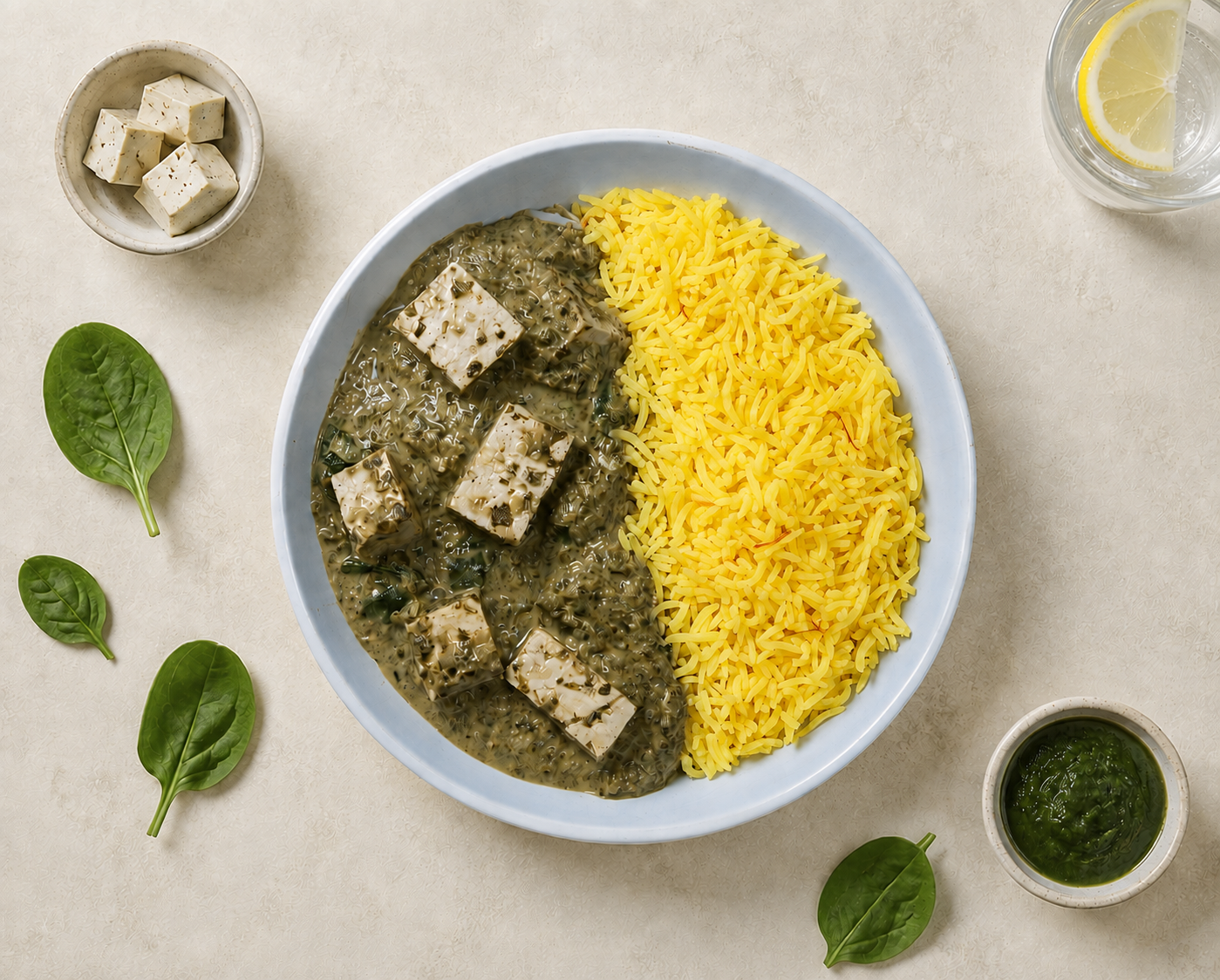 Spinach Tofu
