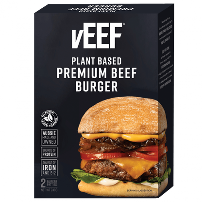 vEEF® Plant Based Premium Beef Burger